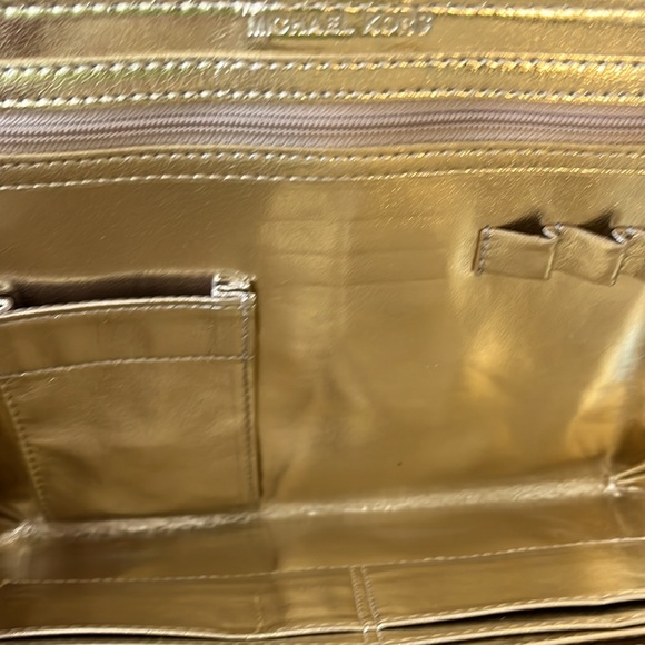 MICHAEL KORS ZIP AROUND TABLET CASE ORGANIZER DOUBLE COMPARTMENT - Picture 9 of 9